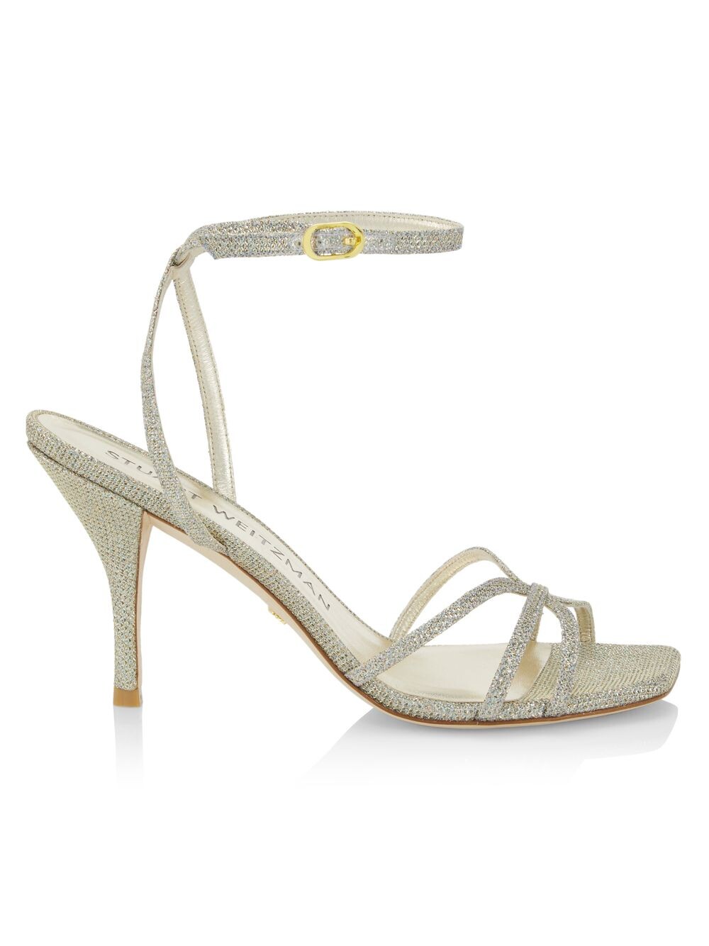 

Блестящие сандалии с ремешками Barely There Stuart Weitzman