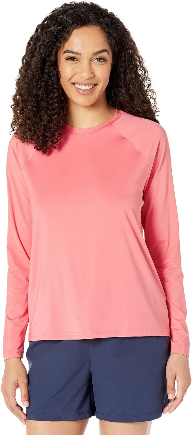 

Купальник Southern Tide Long Sleeve Skipjack Sleeve Perf Tee, цвет Rouge Red