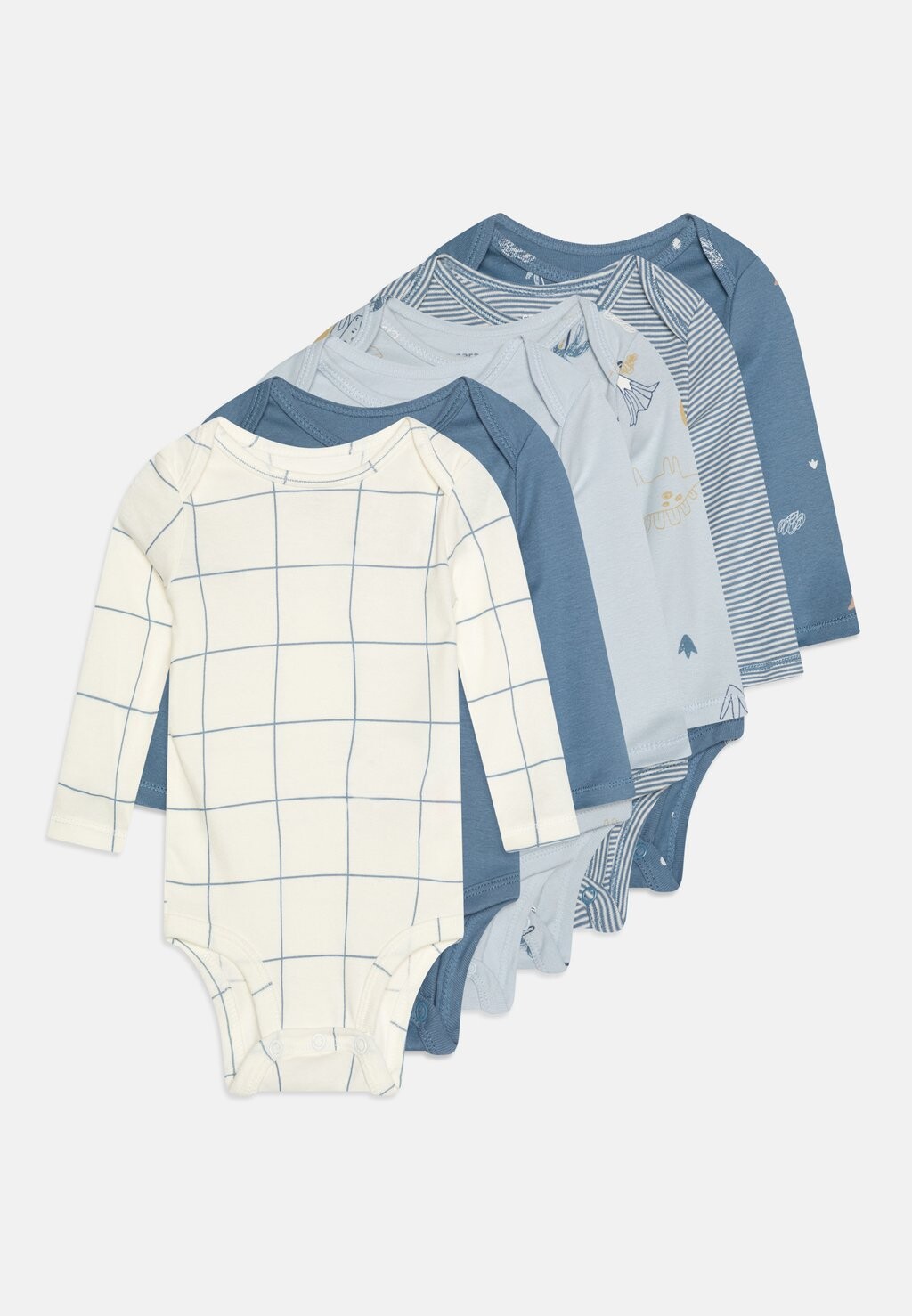

Боди UNISEX 6 PACK Carter's, цвет blue