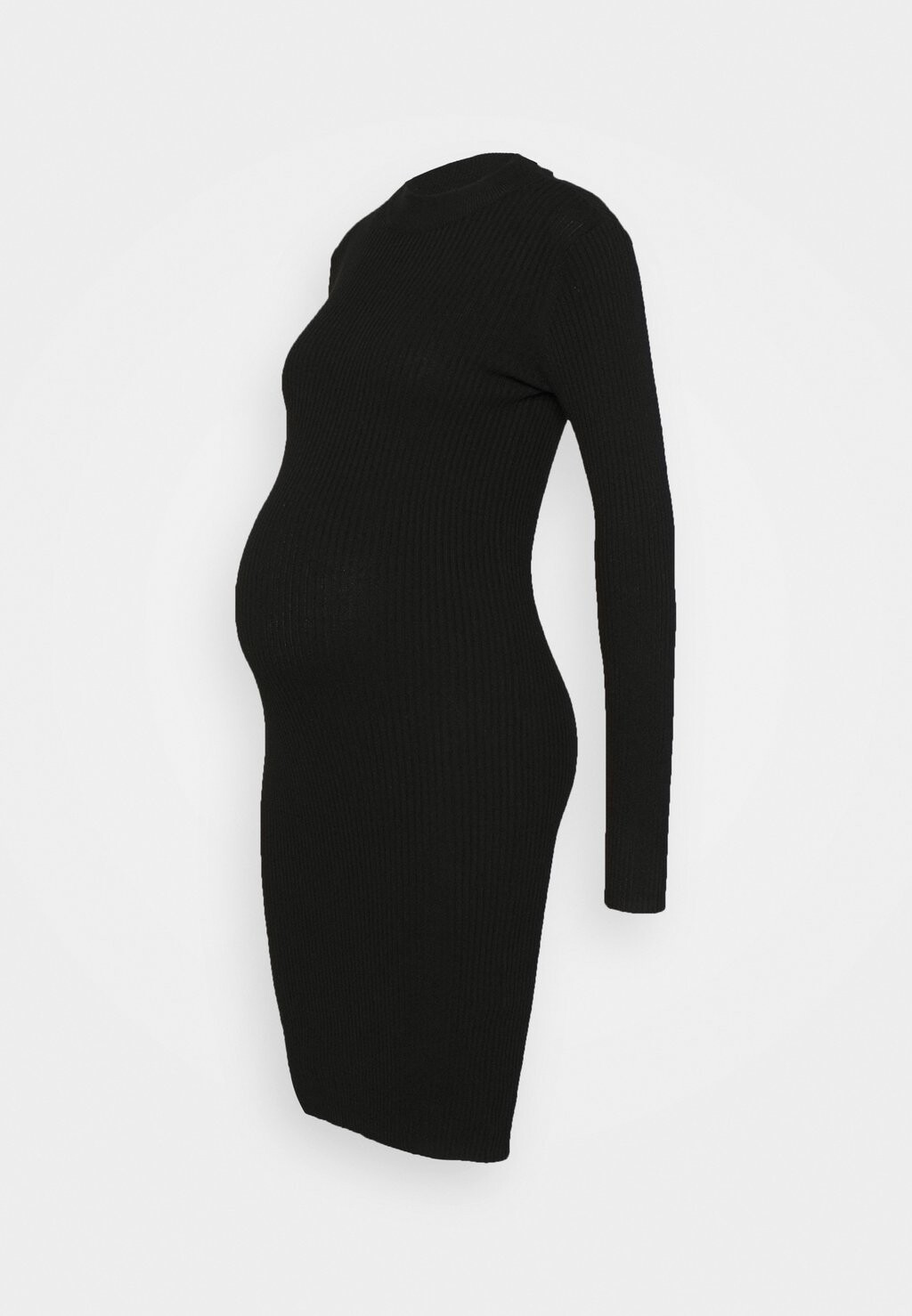 

Платье Anna Field CREW AUSSCHNITT BASIC RIPP BODYCON MINI STRICKKLEID, черный