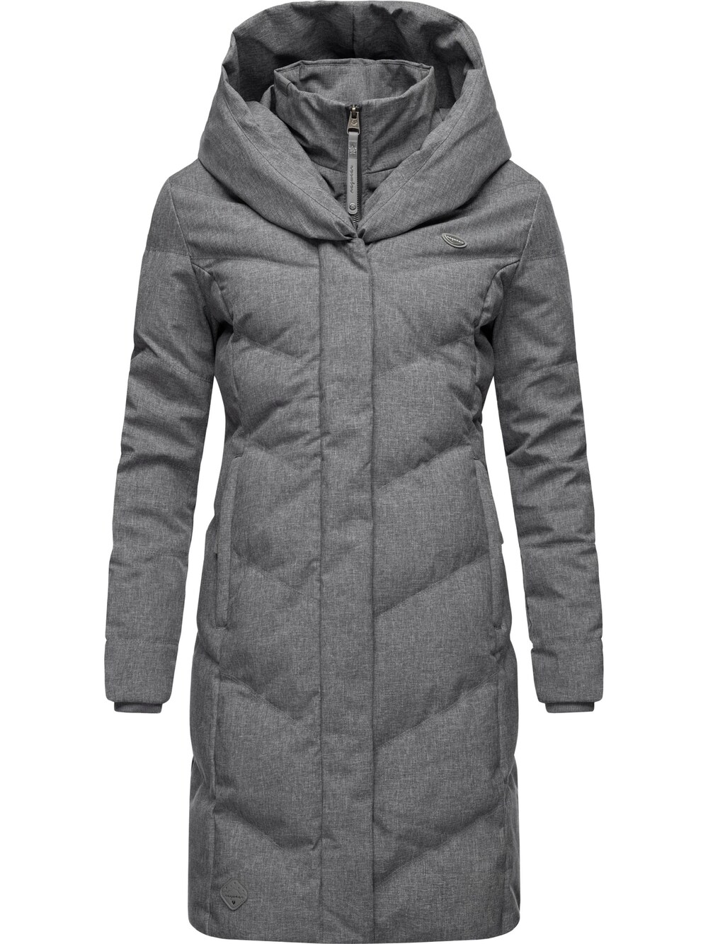 Зимнее пальто Ragwear Natalka, серебристо-серый зимнее пальто ragwear natalka черный