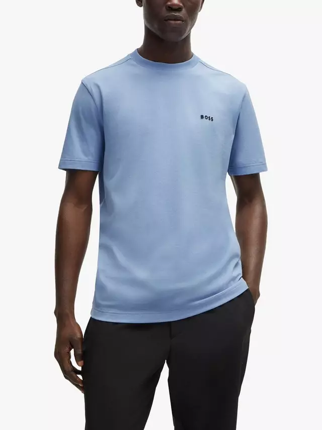 

Футболка HUGO BOSS BOSS Essential NOS, цвет open/blue