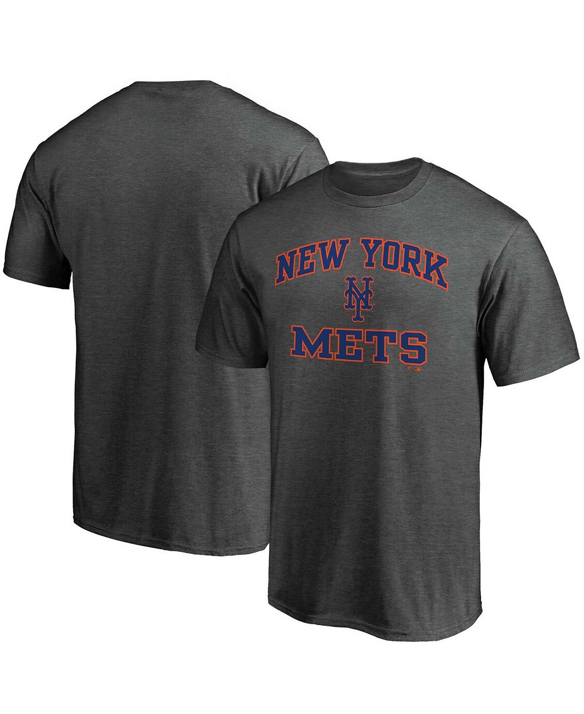 

Мужская темно-серая футболка Big and Tall New York Mets Heart Soul Fanatics
