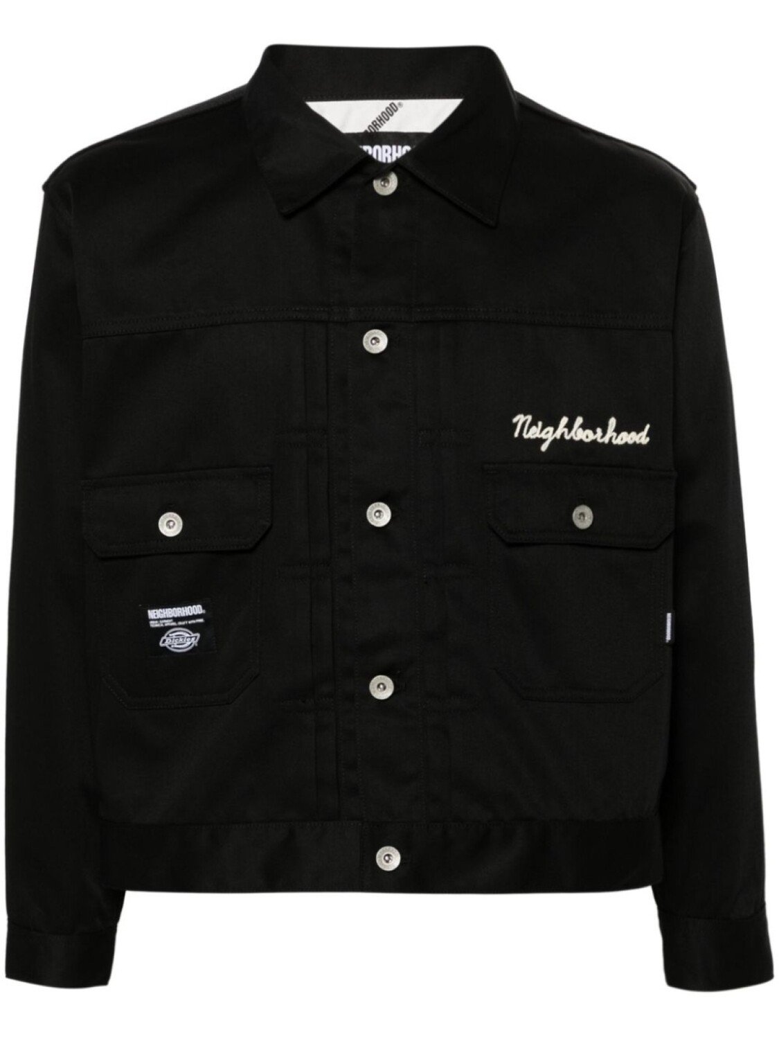 

Neighborhood куртка-рубашка с логотипом из коллаборации с Dickies, черный