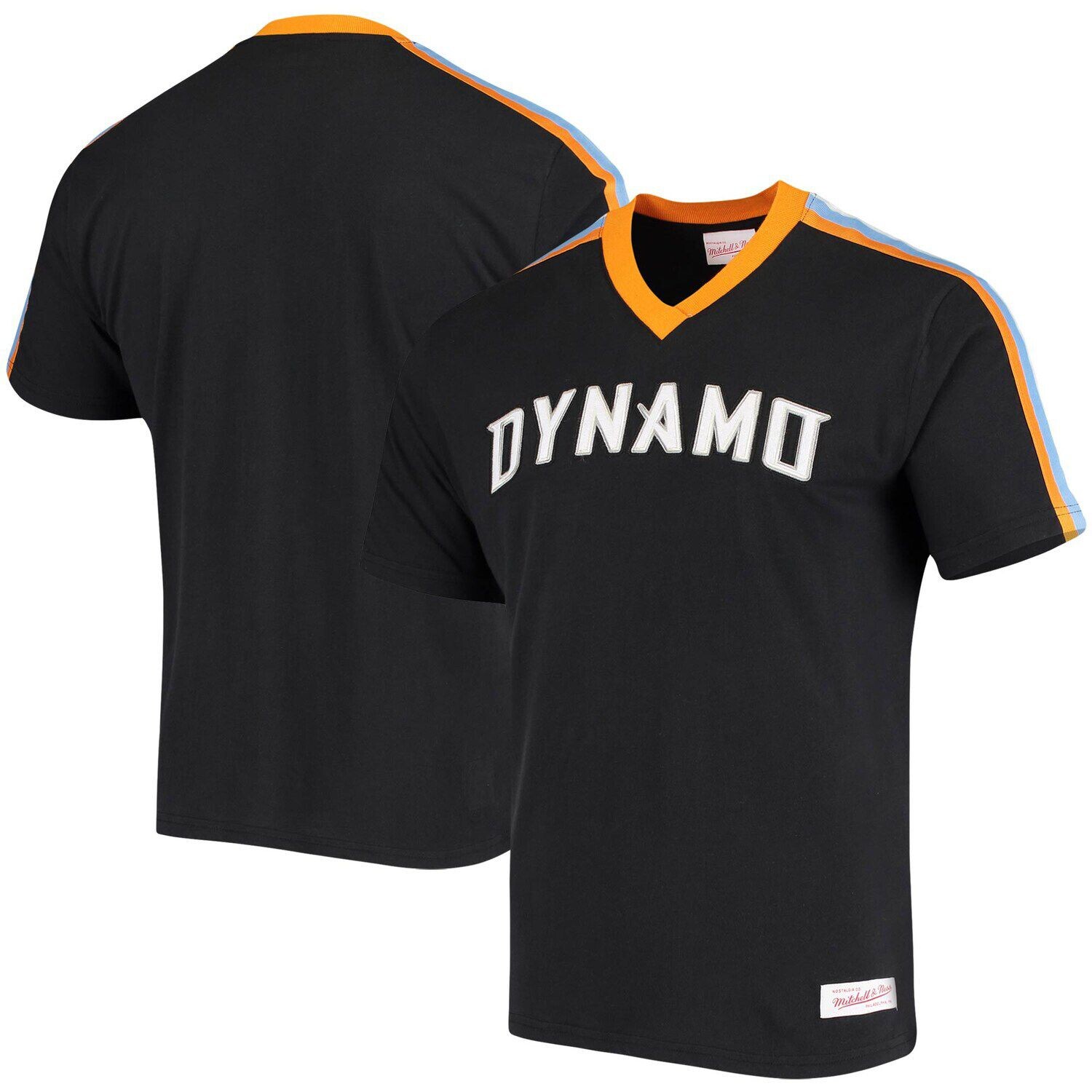 

Мужская черная футболка Mitchell & Ness Houston Dynamo FC Overtime Win