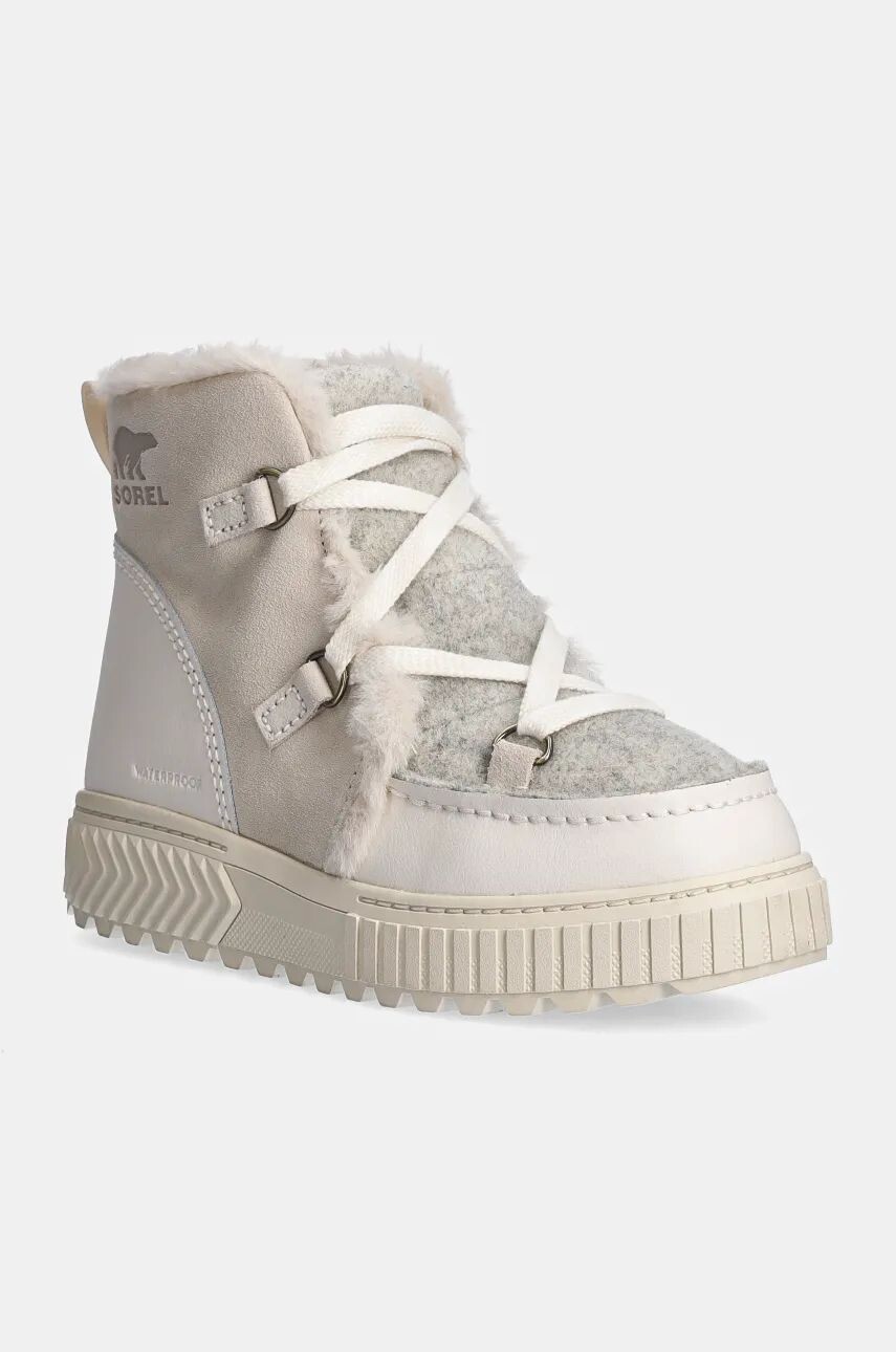

Замшевые зимние ботинки Sorel ONA AVE ALPINE BOOT WP F, бежевый