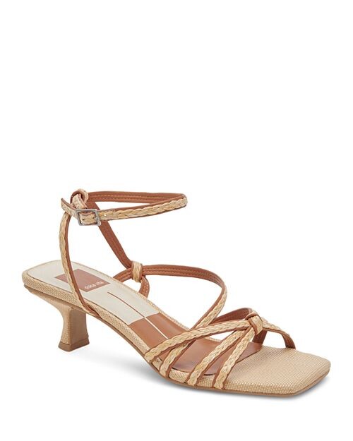 

Женские босоножки на каблуке-китенке Bev Braid Dolce Vita, цвет Tan/Beige