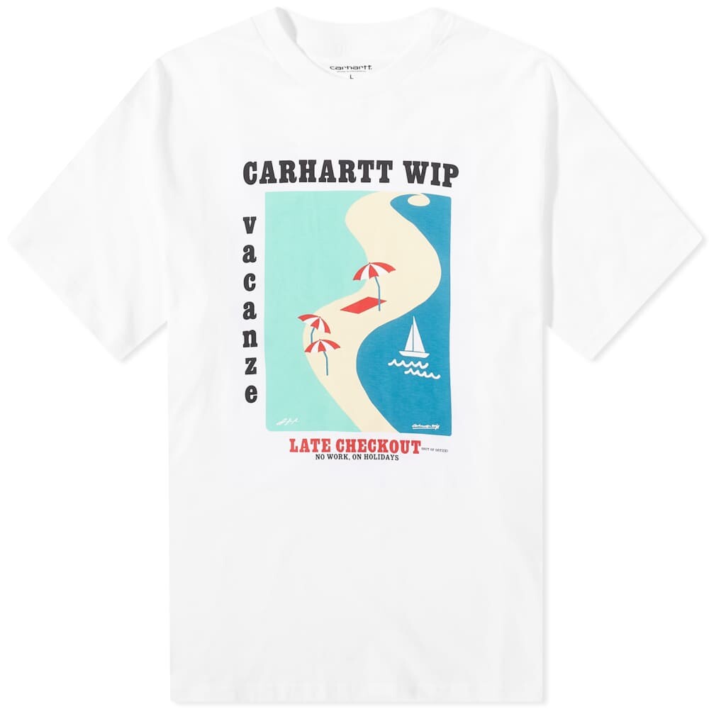 

Футболка Carhartt WIP Vacanze, белый