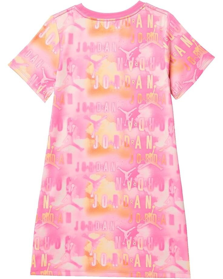 

Платье Jordan Essentials All Over Print Dress, цвет Pinksicle
