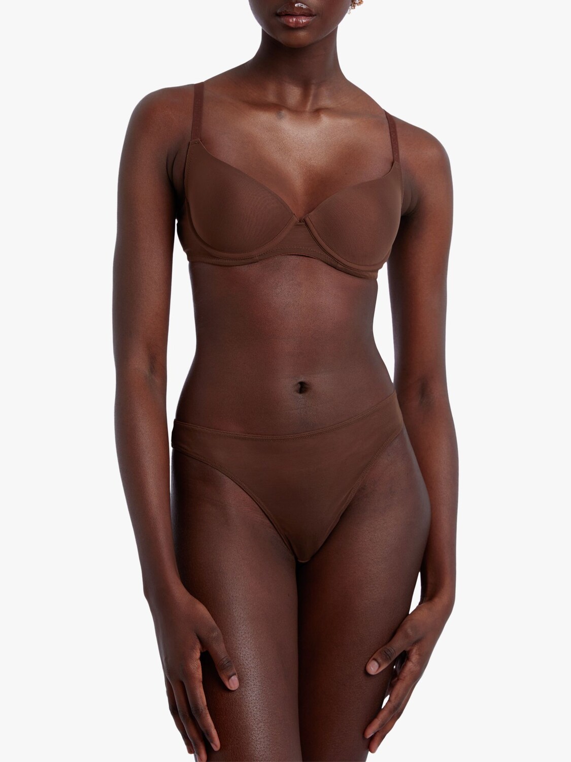 

Бюстгальтер-футболка Nubian Skin, ягодный