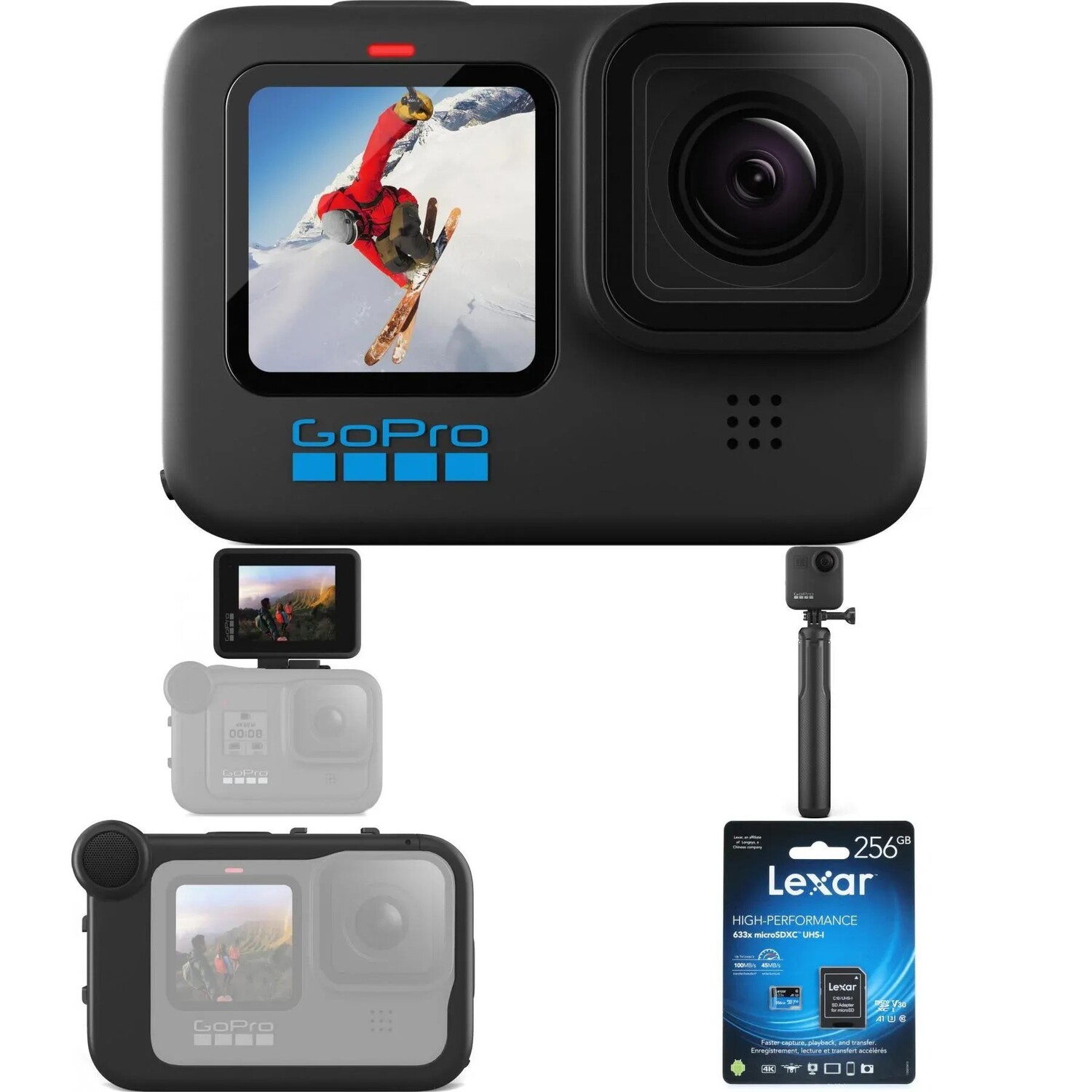 

Комплект GoPro HERO10 Black для видеоблогера