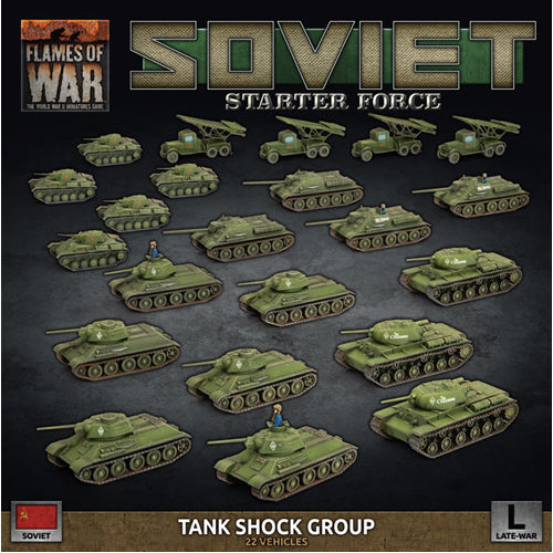 Фигурки Flames Of War: Soviet “Tank Shock Group” Army Deal