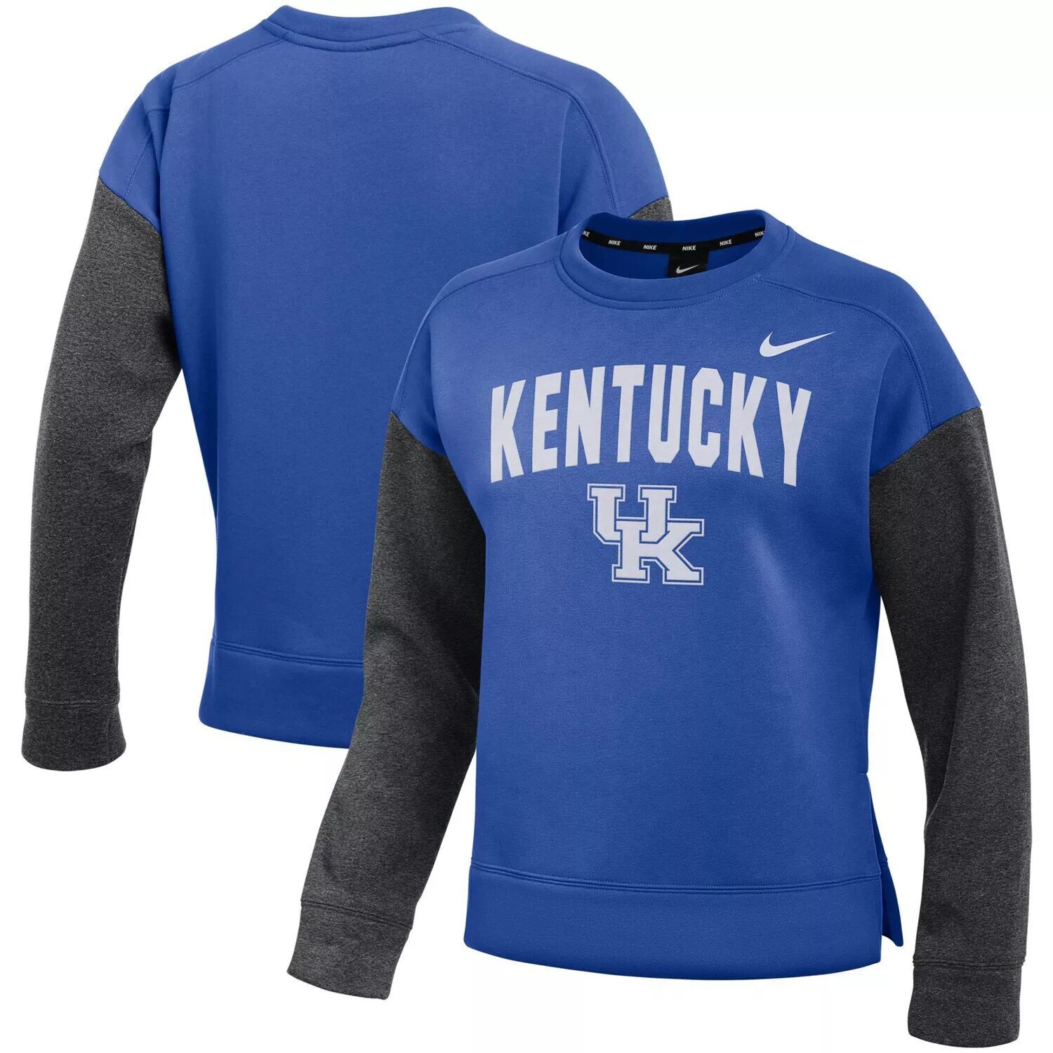 

Женский пуловер-толстовка Nike Royal/Carcoal Kentucky Wildcats Campus Dolman Nike