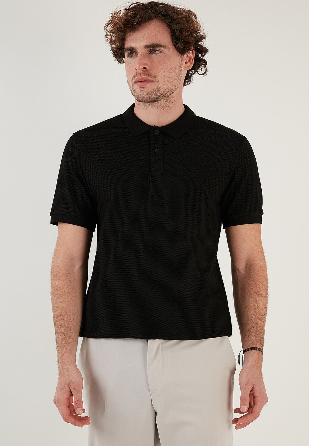 

Рубашка-поло REGULAR FIT Buratti, цвет black
