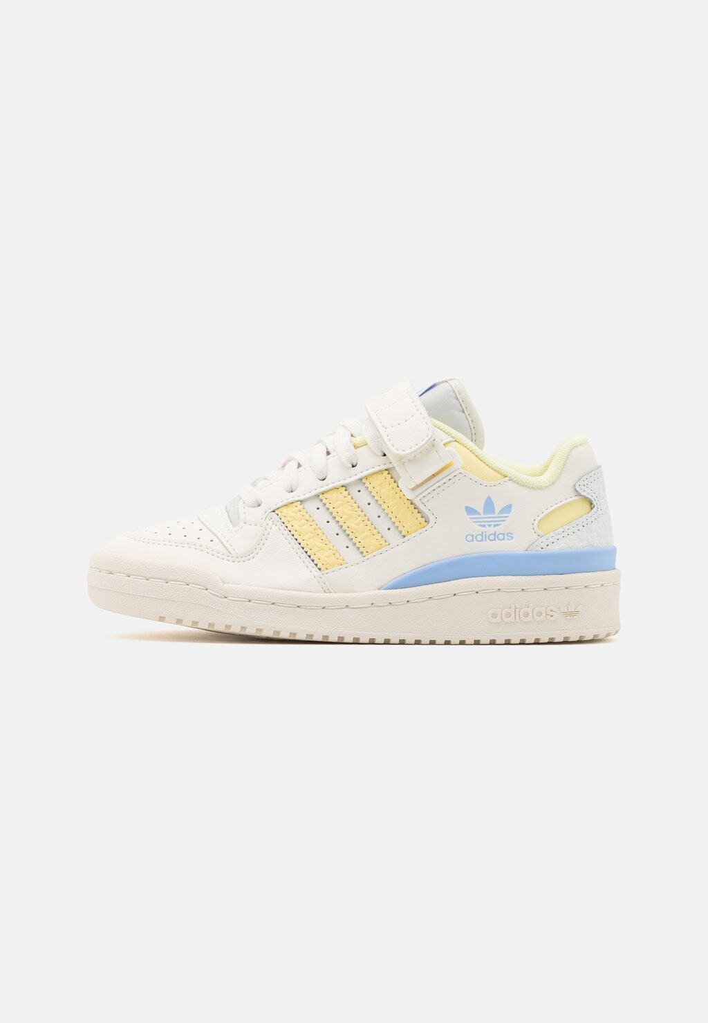 

Полукеды Forum Unisex adidas Originals, цвет core white/almost yellow/blue dawn