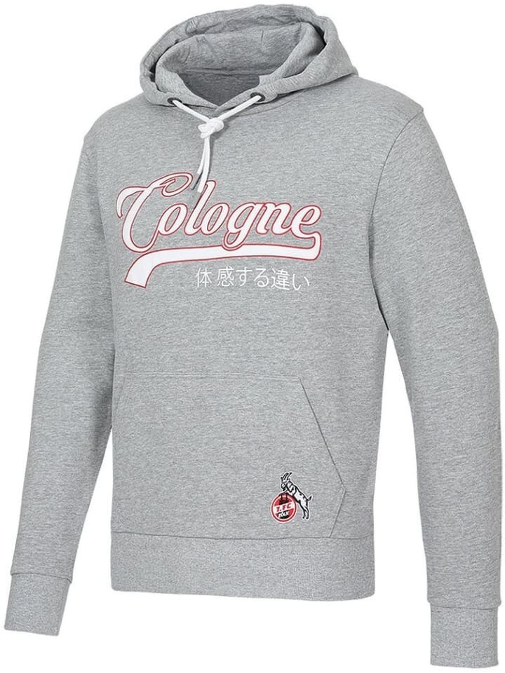 

Пуловер Fußballverein 1 FC Köln, серый