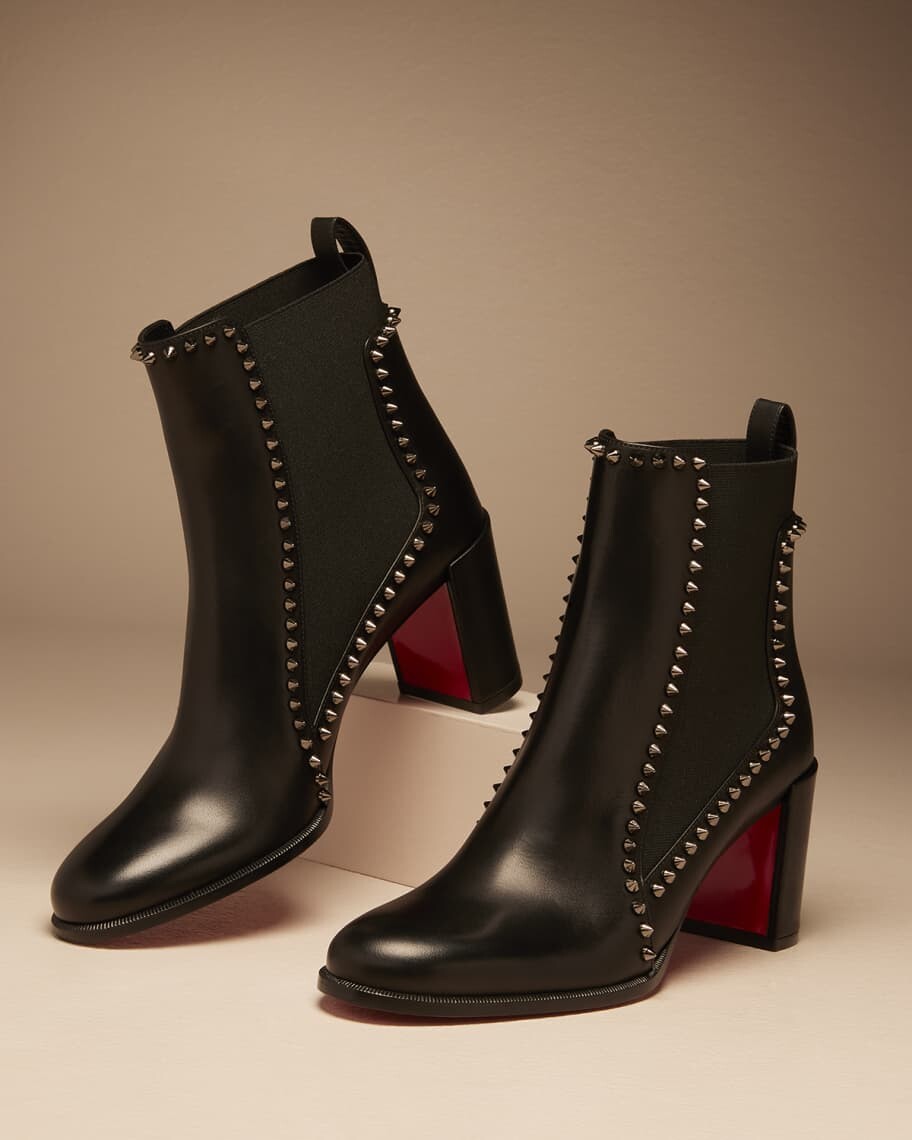 

Ботинки челси с красной подошвой Outline Spikes Christian Louboutin