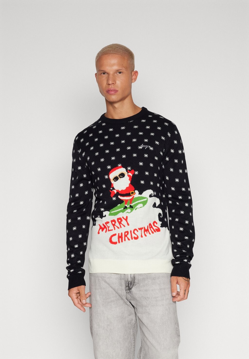 

Свитер Surfin Santa Sweater Denim Project, черный