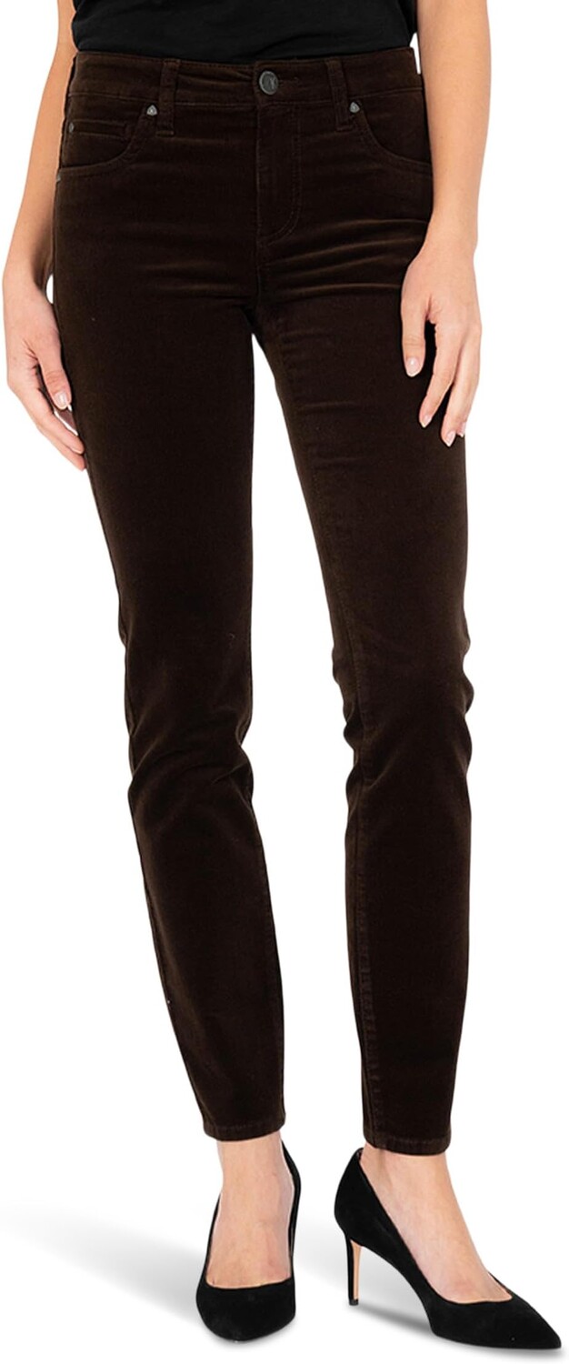 

Джинсы Diana Corduroy Skinny KUT from the Kloth, цвет Brownie