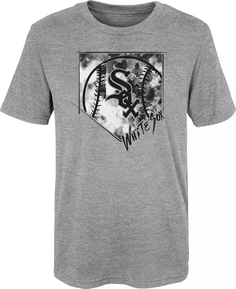 

Outerstuff Одежда команды MLB 4-7 Chicago White Sox Серая футболка Homefield