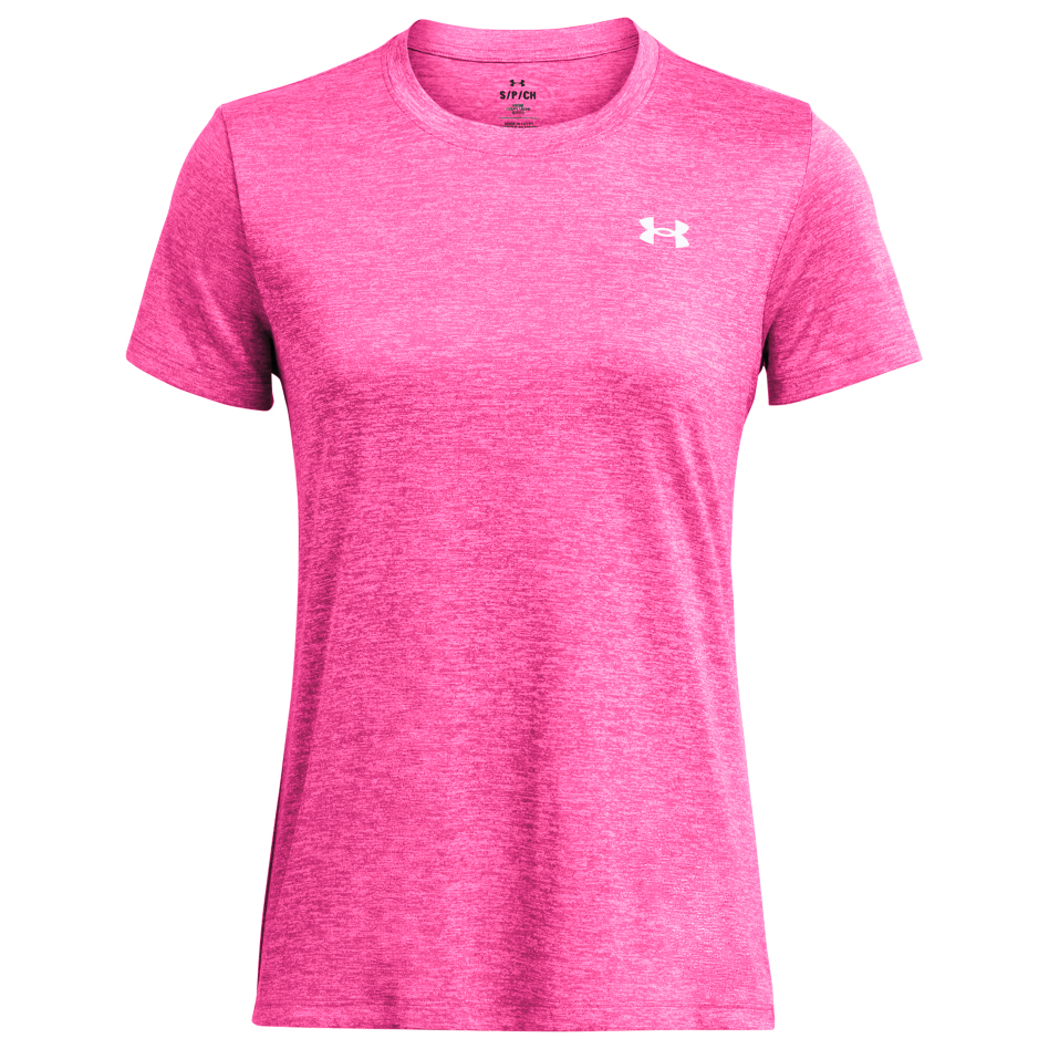 Функциональная рубашка Under Armour Women's Tech SSC Twist, цвет Rebal Pink