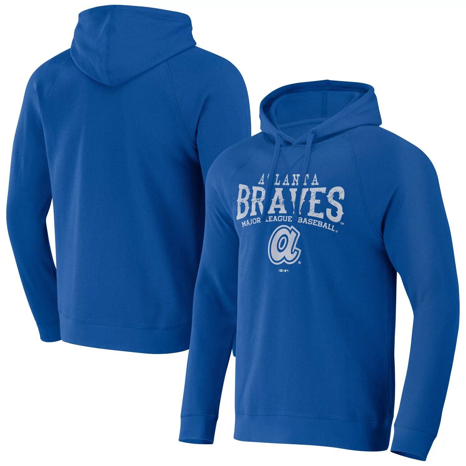 

Мужская коллекция Darius Rucker от Fanatics Royal Atlanta Braves пуловер с капюшоном вафельной вязки реглан
