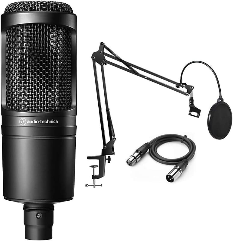 

Микрофон Audio-Technica AT2020-DSKSTDPOPCBL