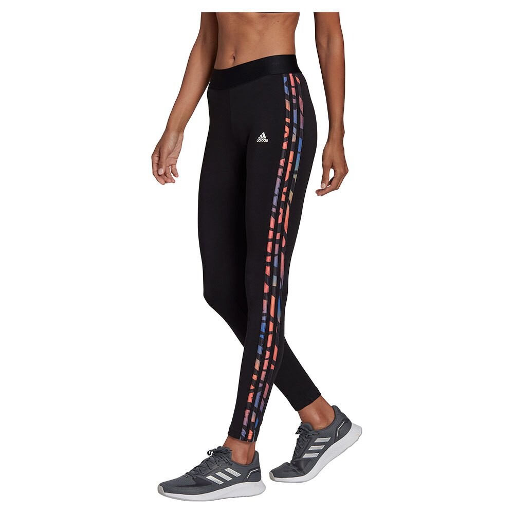 

Леггинсы спортивные adidas Sportswear 3 Stripes, черный