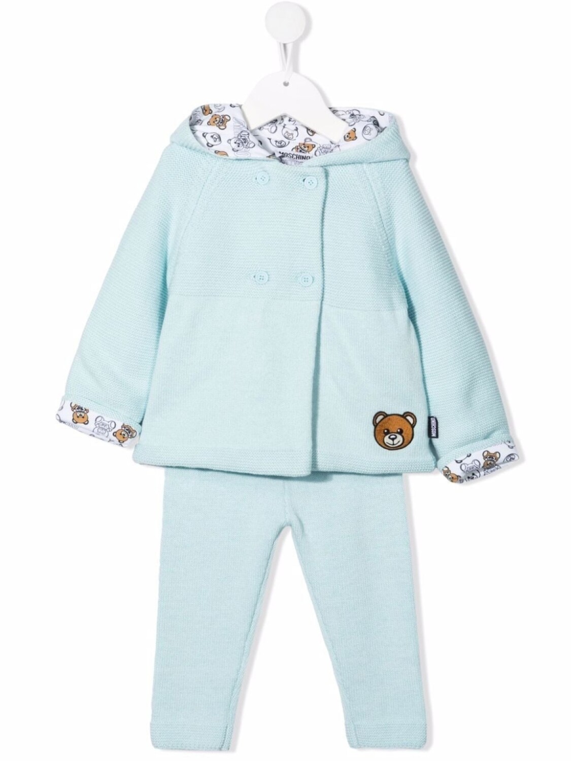 

Комплект из брюк и худи Toy-Bear Moschino Kids, синий