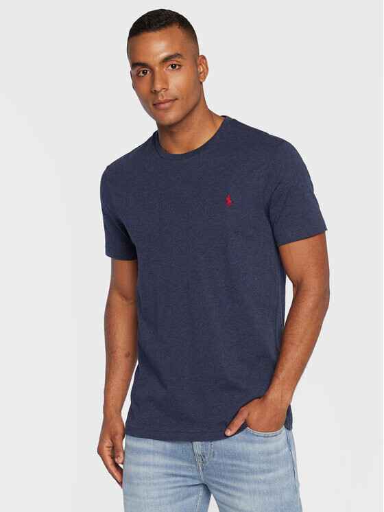 

Футболка узкого кроя Polo Ralph Lauren, синий