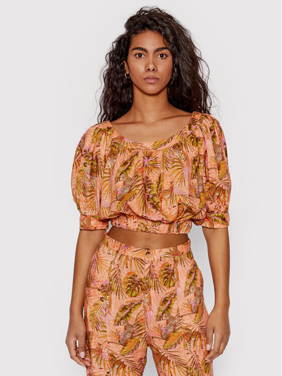 

Блуза стандартного кроя Desigual, оранжевый