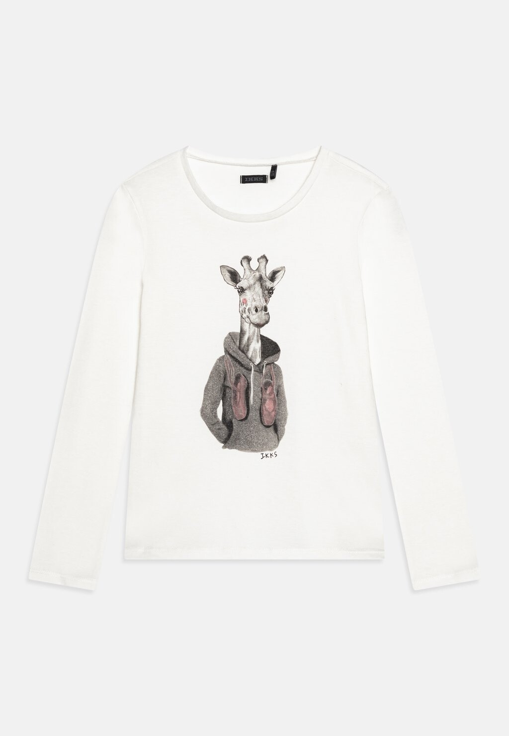 

Футболка с длинным рукавом Tee IKKS, цвет blanc cassé