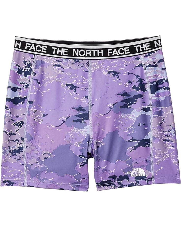 

Шорты The North Face Bike Shorts, цвет Sweet Lavender Cloud Camo Print