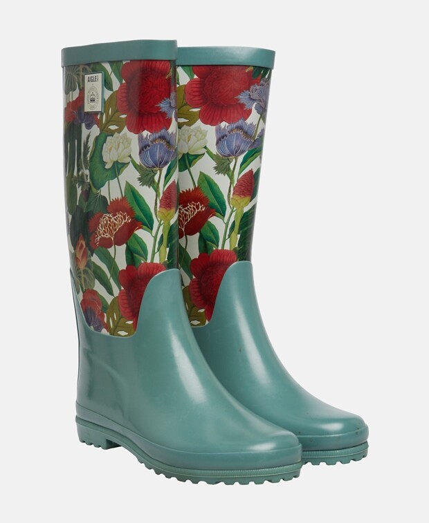 

Резиновые сапоги Aigle, бирюзовый