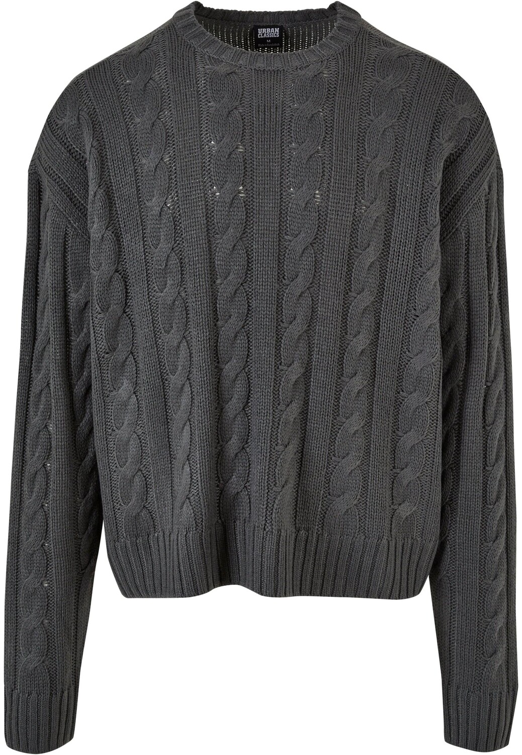 

Пуловер Urban Classics Gestrickter Rundhalsausschnitt, черный
