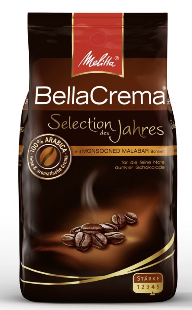 

Melitta Bellacrema Selection of the Year, цельные бобы, 1000г