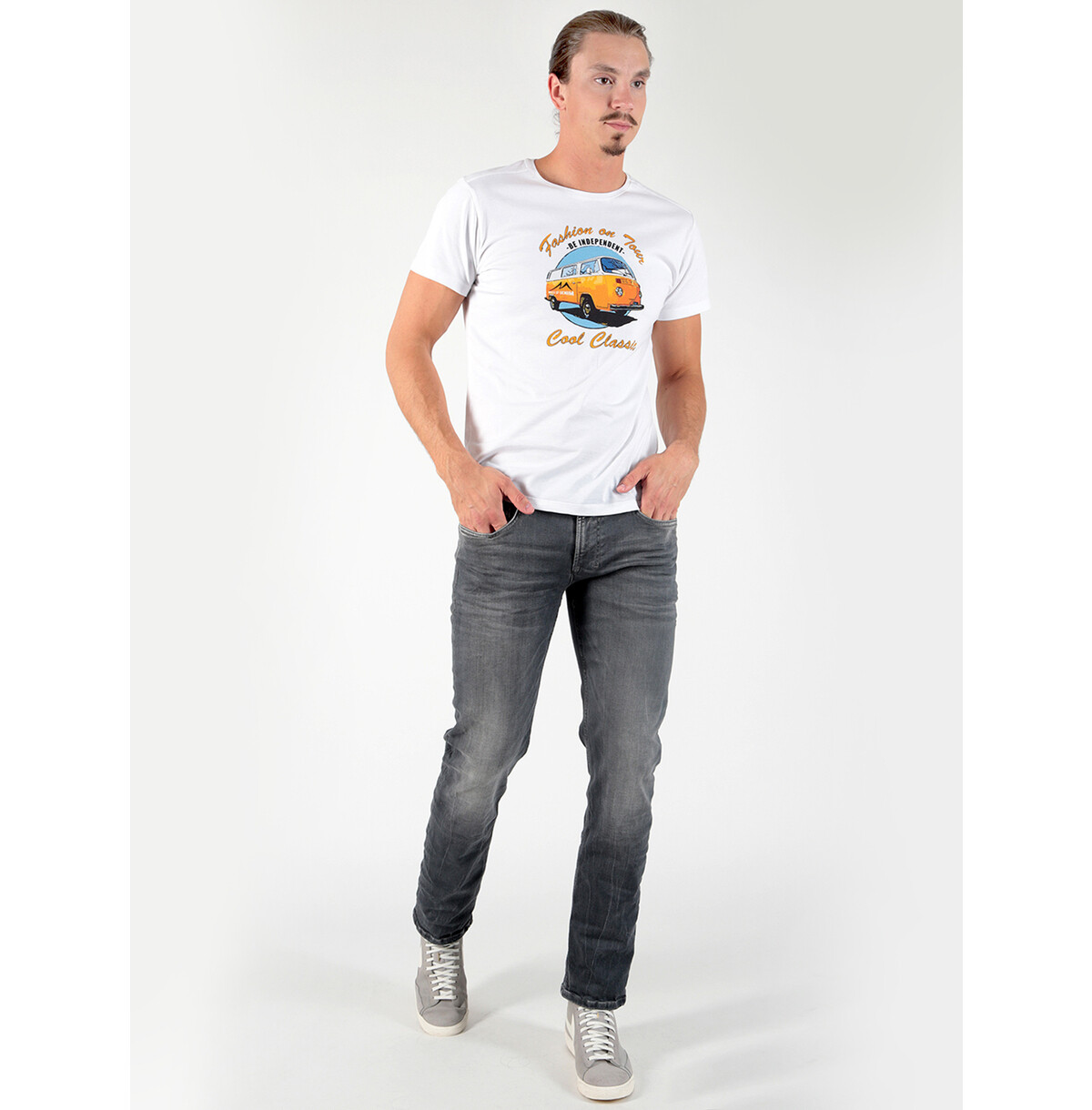 

Джинсы miracle of denim Herren Thomas Comfort Fit, цвет Everett Grey Jogg