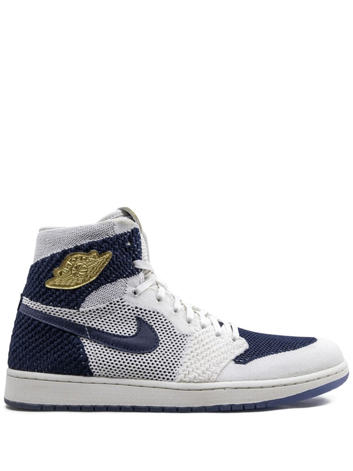 

Jordan высокие кроссовки Air Jordan 1 Retro HI Flyknit, белый