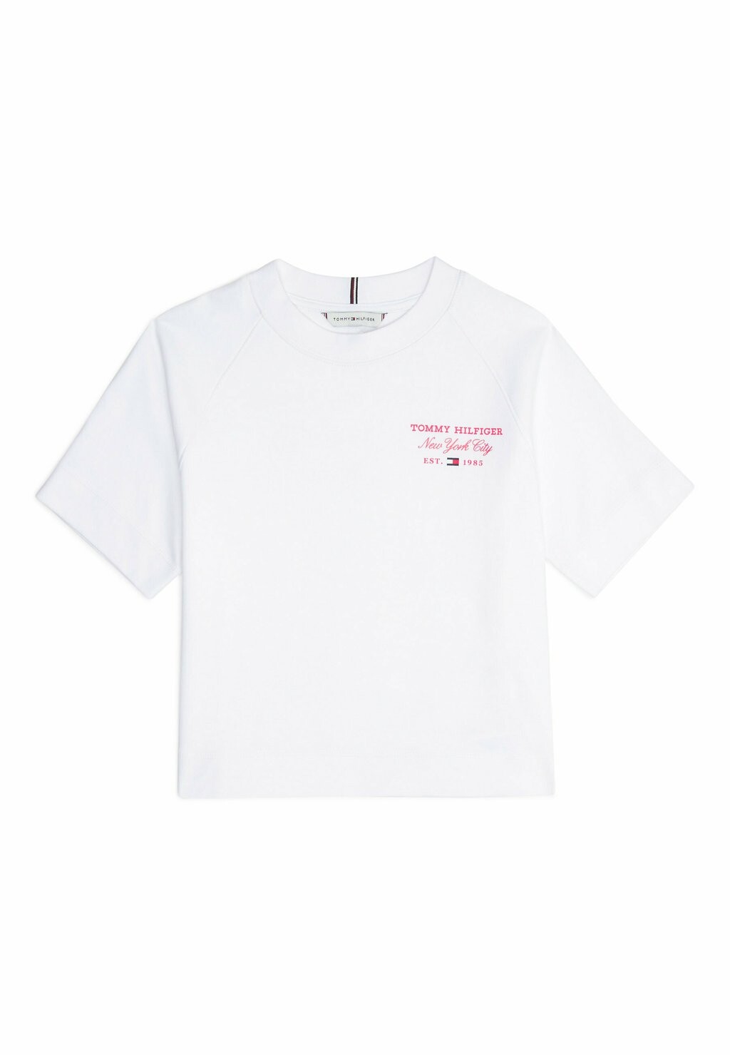 

Футболка с принтом Tee S/S Tommy Hilfiger, белый
