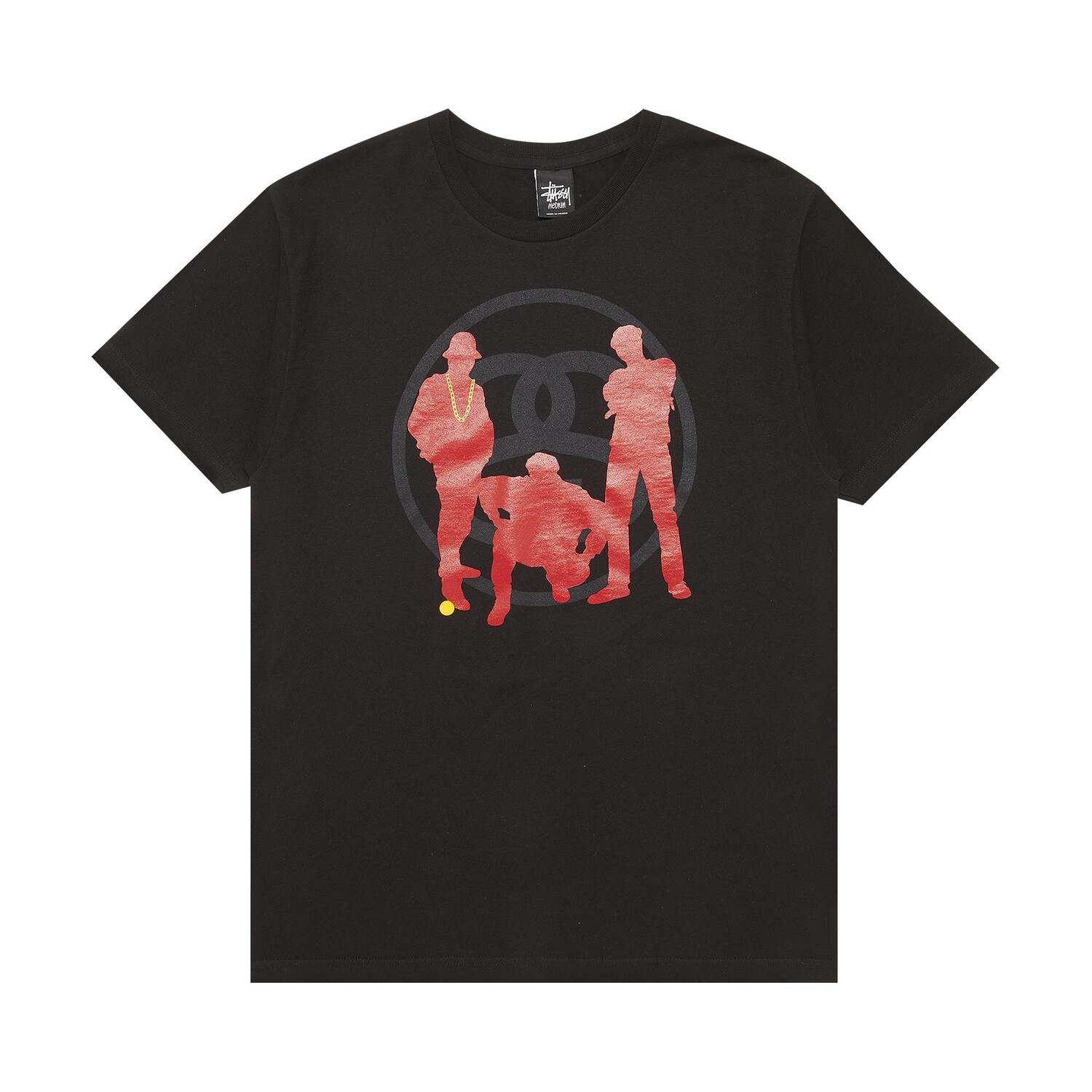 

Футболка Stussy Link Posse, черная, Черный