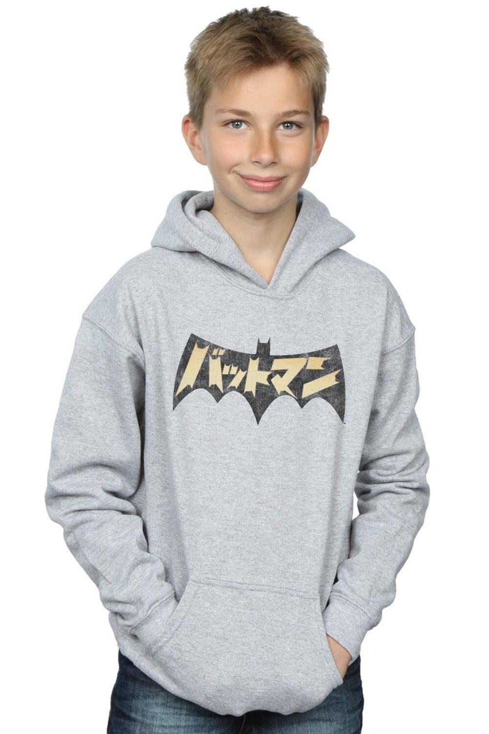 

Толстовка с логотипом Batman International DC Comics, серый