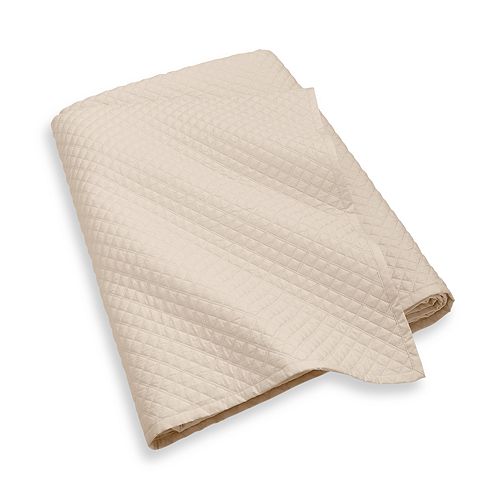 Сатиновое одеяло Argyle, полное/королева Ralph Lauren, цвет Tan/Beige