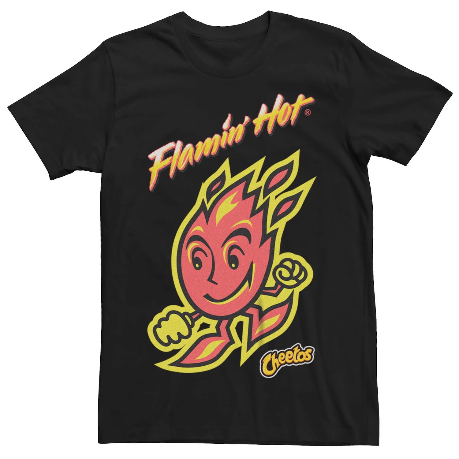 Мужская футболка Cheetos Flamin Hot Dancing Flame Licensed Character