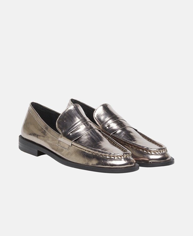 

Лоферы Steve Madden, серый