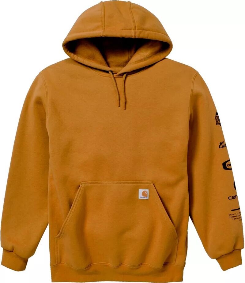 

Мужская толстовка с логотипом Carhartt и пакетом рукавов
