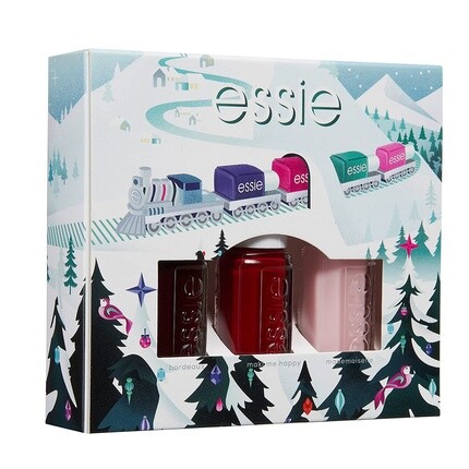 

Набор Essie Mini Trio — Maki Me Happy Red, Bordeaux Red и Pink, 15 мл