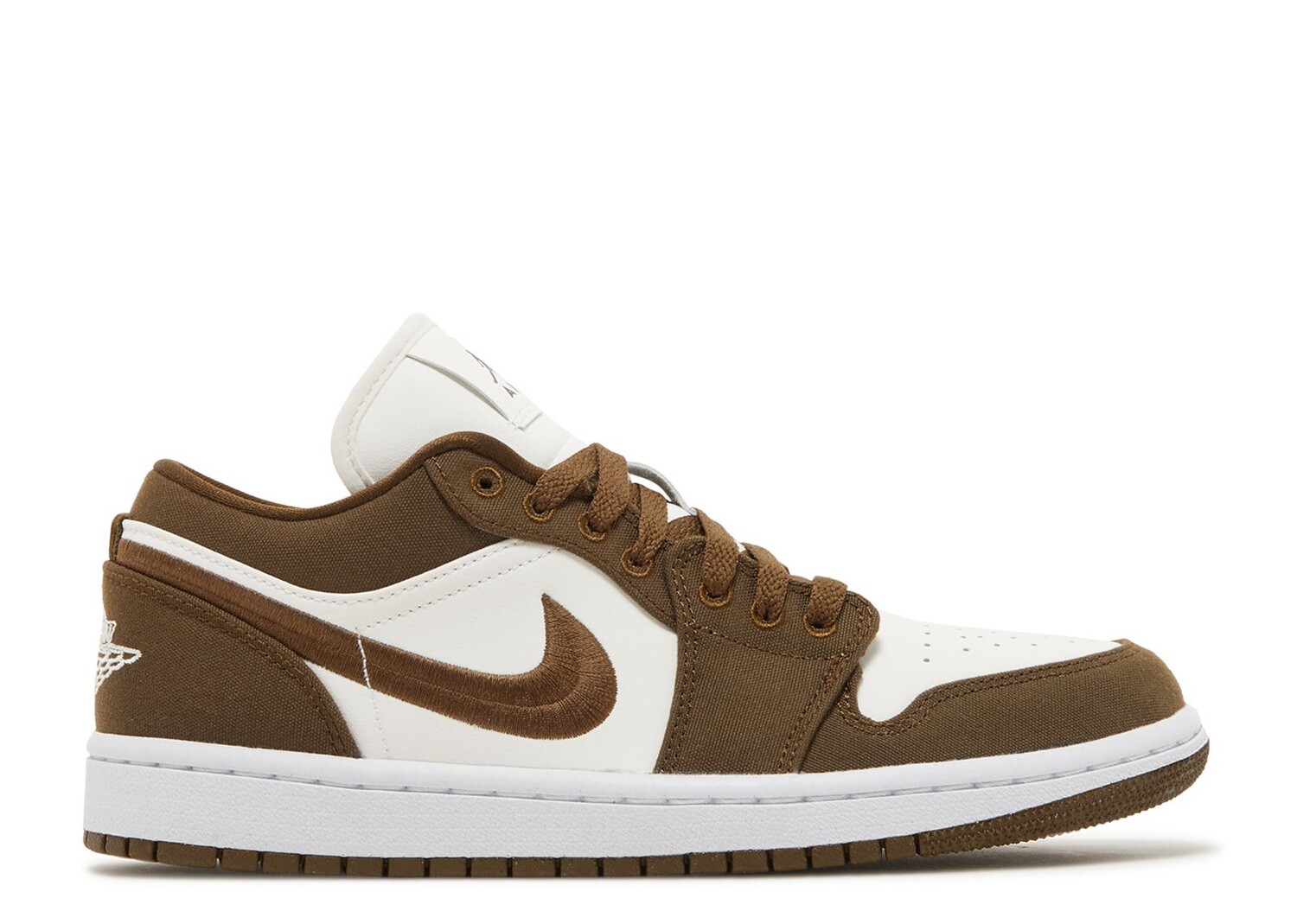 

Кроссовки Air Jordan Wmns Air Jordan 1 Low Se 'Light Olive', зеленый
