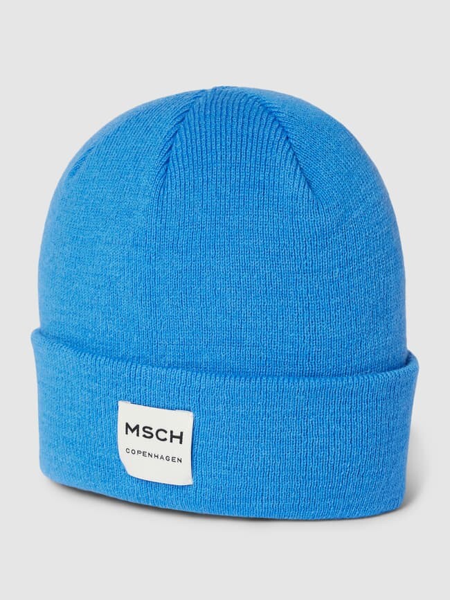 

Шапка из смесовой шерсти модель "MOJO" MOSS COPENHAGEN, синий