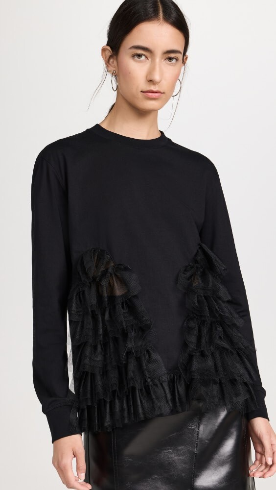 

Толстовка MSGM Tulle, черный