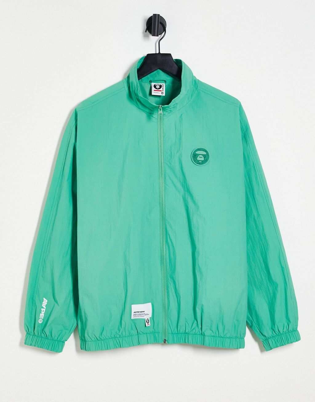 

Зеленая нейлоновая куртка Aape By A Bathing Ape, Зеленый
